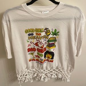 Ocean Blue Apparel T-shirt Size XL Color White